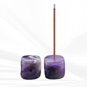 Different kinds of crystal incense holder such as Tiger Eye, Rose Quartz, Amethyst, Red Jasper, Aventurine, Unakite, Crazy Lace Agate, Moss Agate, Clear Quartz, Yellow Jade